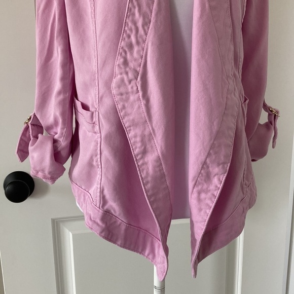 White House Black Market XS jacket purple lilac - Picture 8 of 15